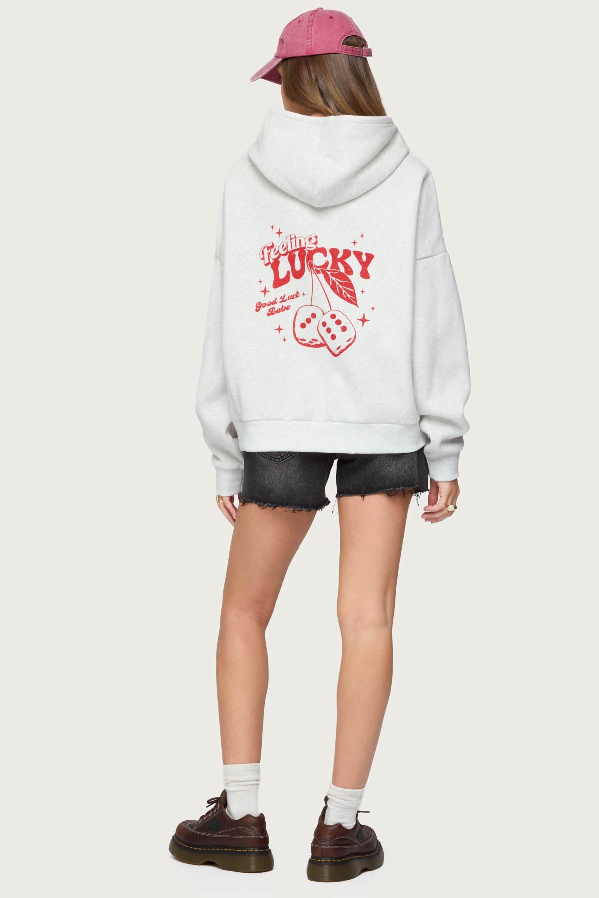 Feeling Lucky Oversized Hoodie