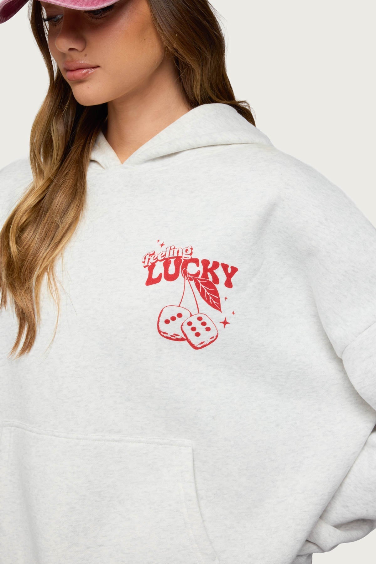 Feeling Lucky Oversized Hoodie