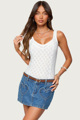 Clementina Eyelet Bodysuit