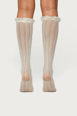 Sheer Lace Socks