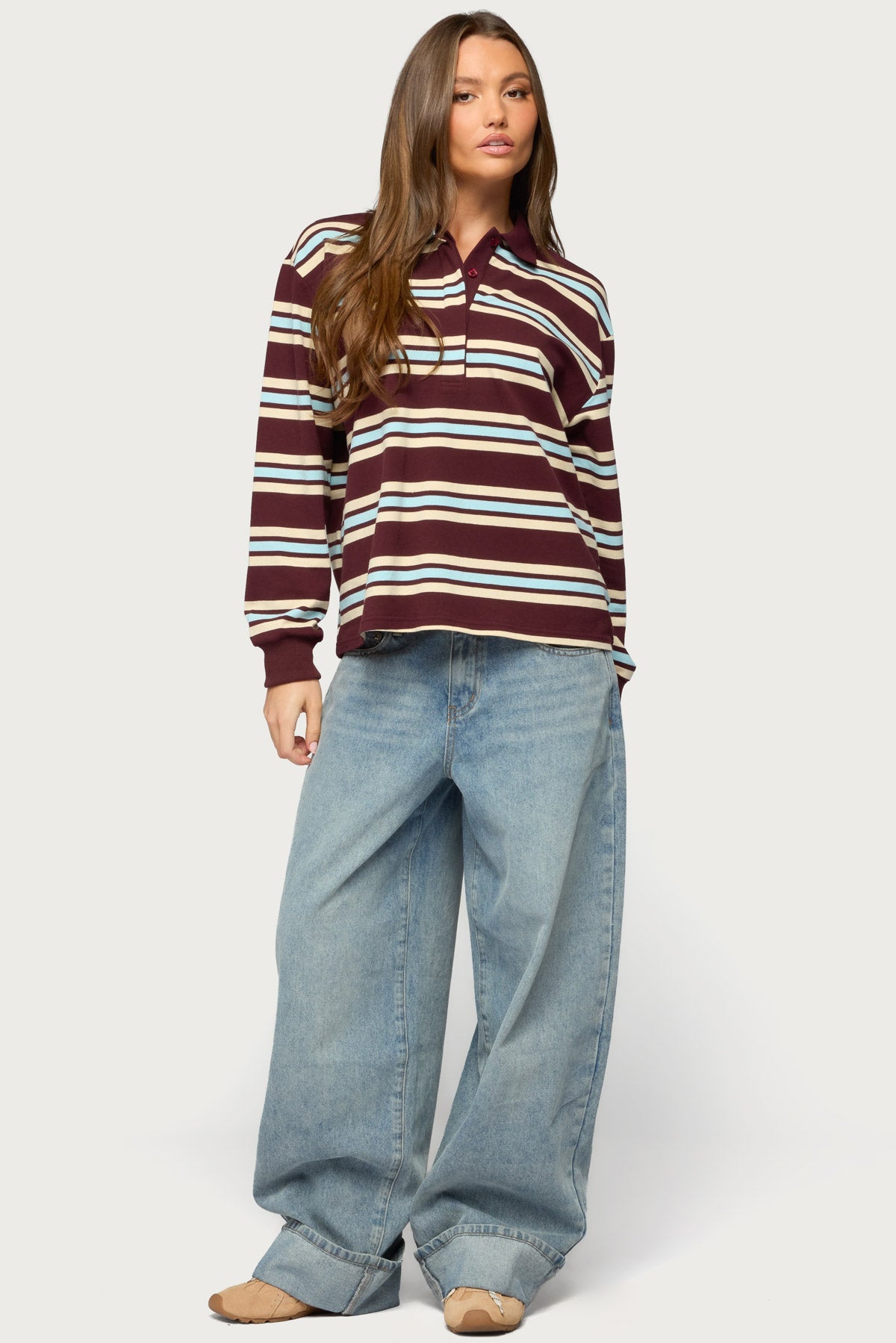 Renya Striped Rugby Shirt