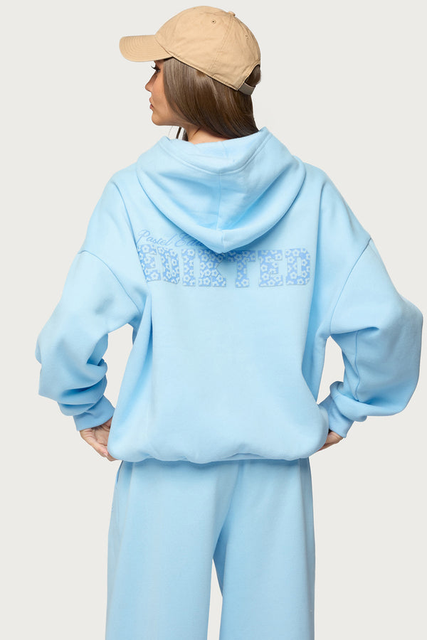 Pastel Edit Edikted Oversized Hoodie view 1