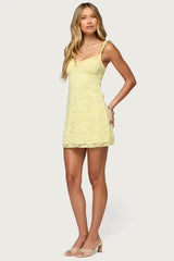 Stephanie Lace Mini Dress