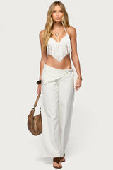 Kienna Fringed Bra Top