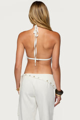 Kienna Fringed Bra Top