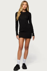 Annya Long Sleeve Mini Dress