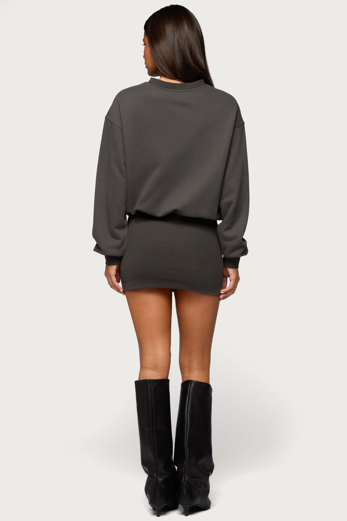 Jannah Sweatshirt Mini Dress