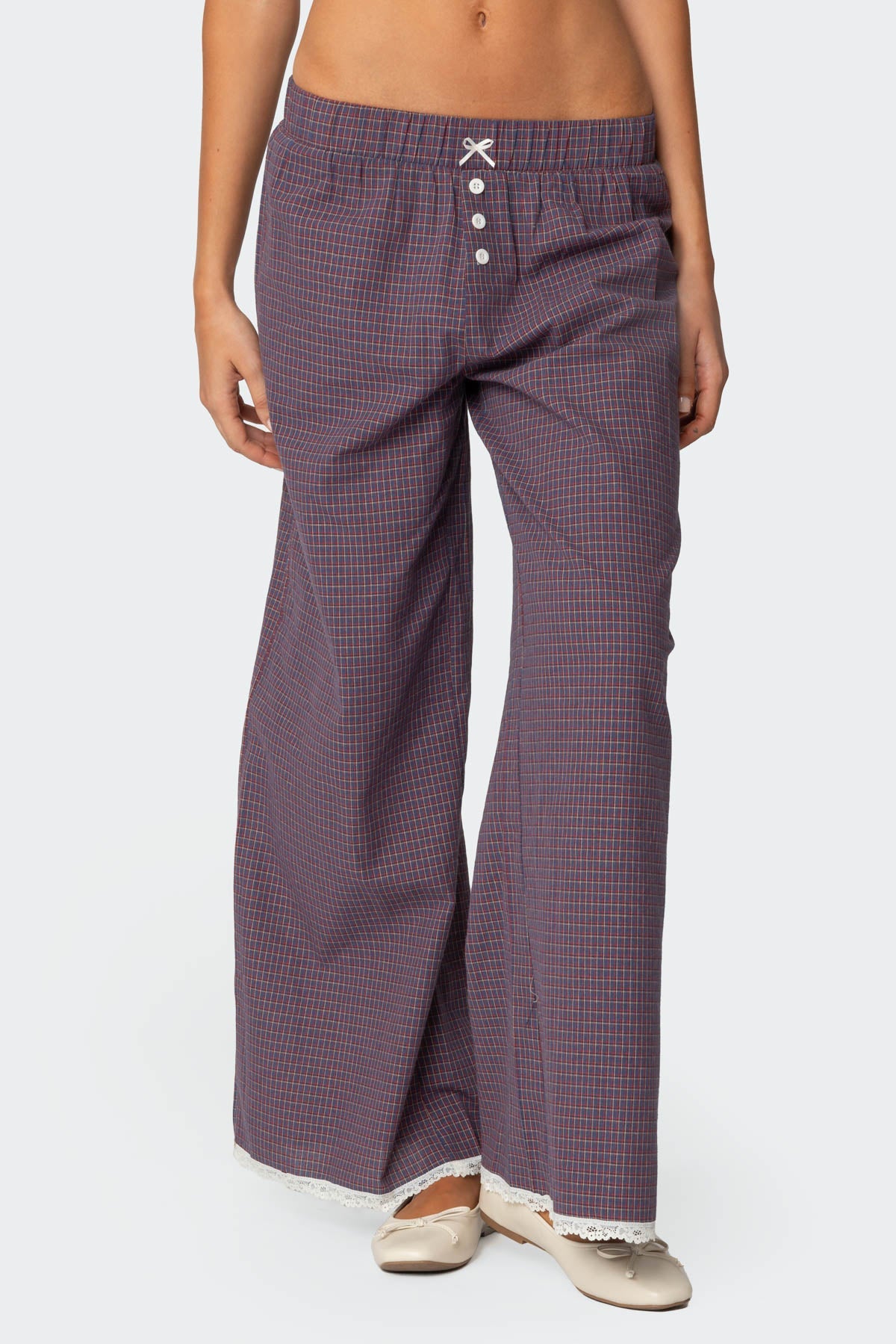 Dakota Plaid Trousers