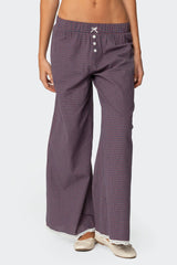 Dakota Plaid Trousers