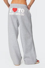 Boys Cry Wide Leg Joggers