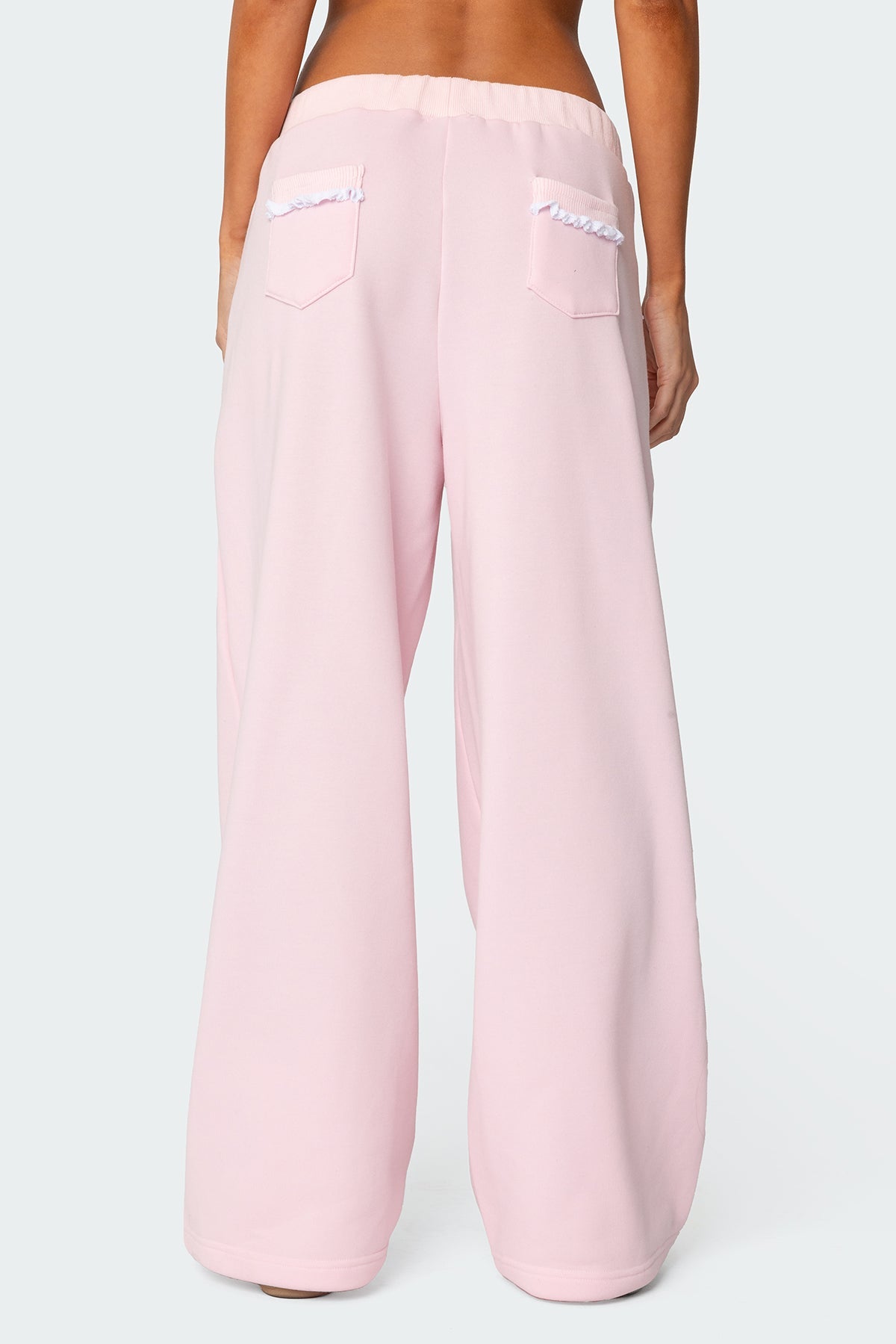 Ashtin Ruffle Trim Joggers