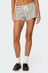 Jordyn Striped Drawstring Shorts