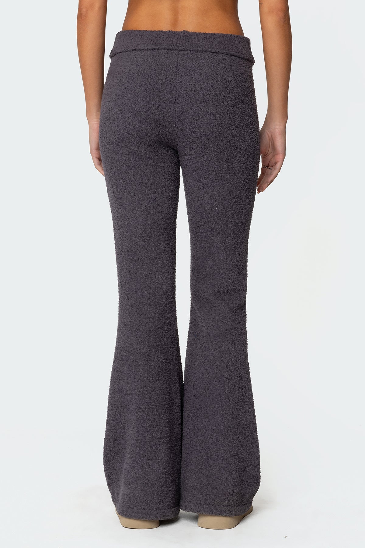 Plush Flared Trousers