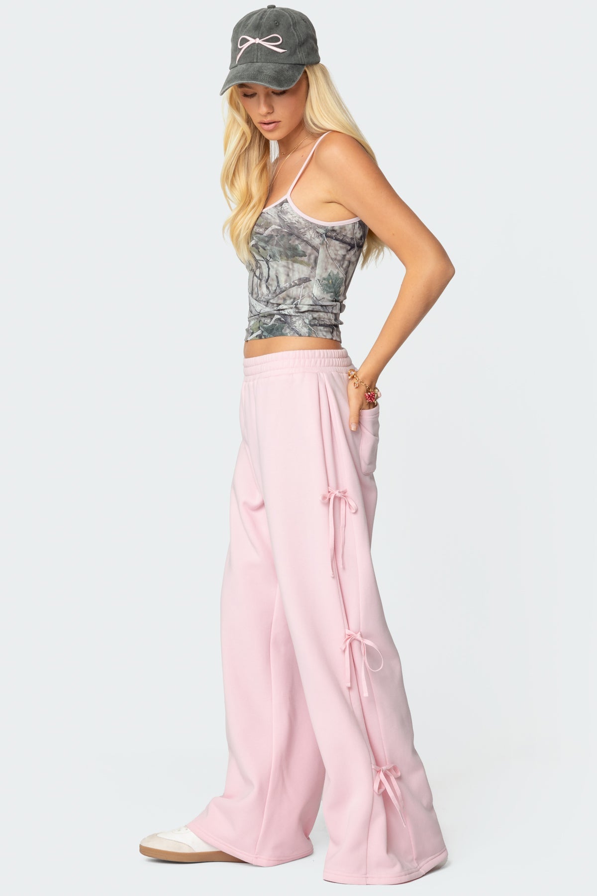 Claudette Baggy Ribbon Joggers