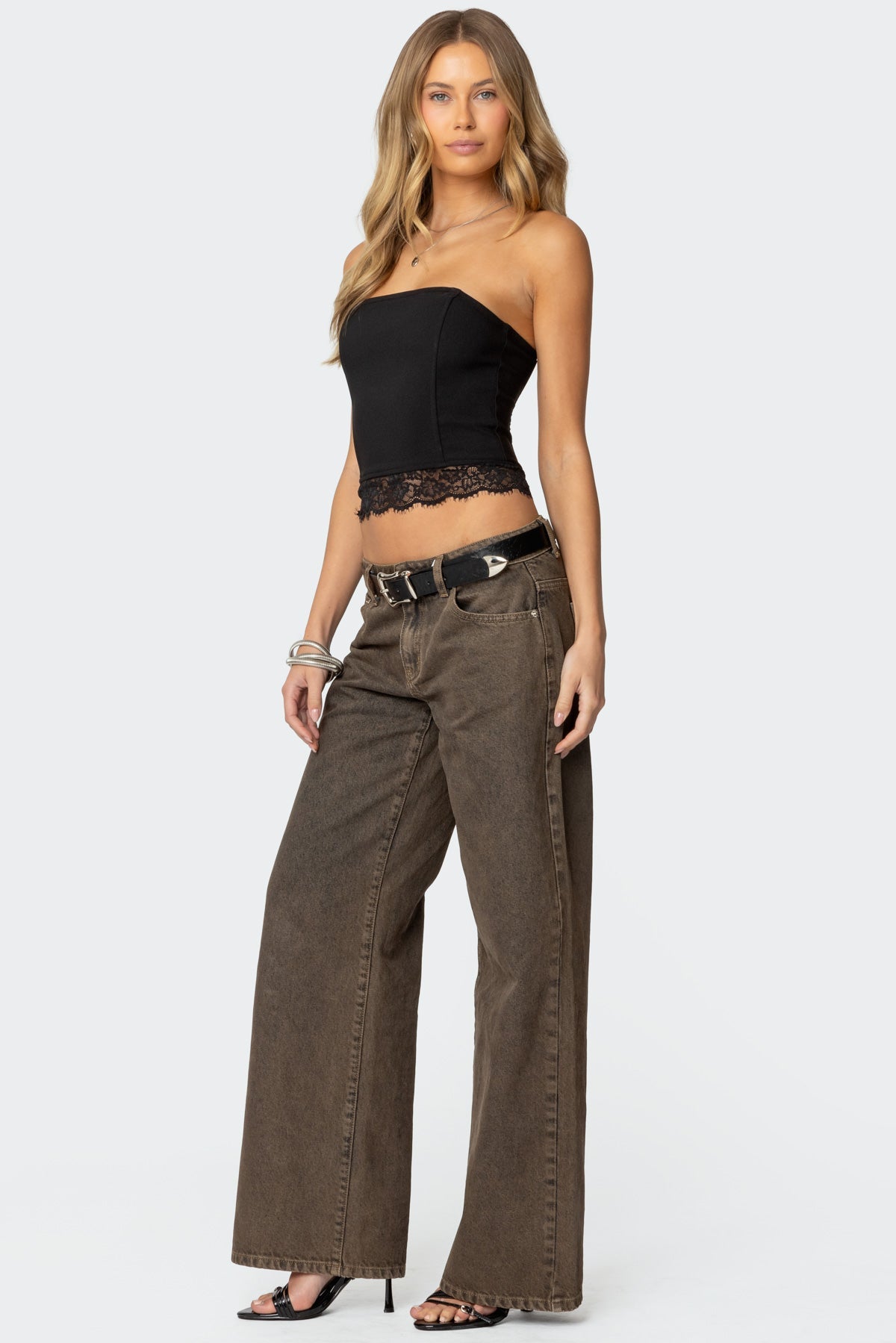 Elaina Lacey Strapless Corset