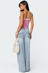 Sidonie Low Rise Baggy Jeans