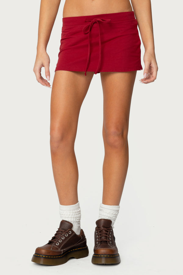 Bayside Slitted Micro Skort view 2