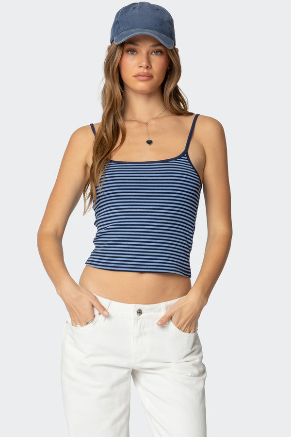 Miller Striped Tank Top view 1