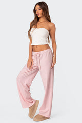 Olivia Striped Loose Fit Trousers