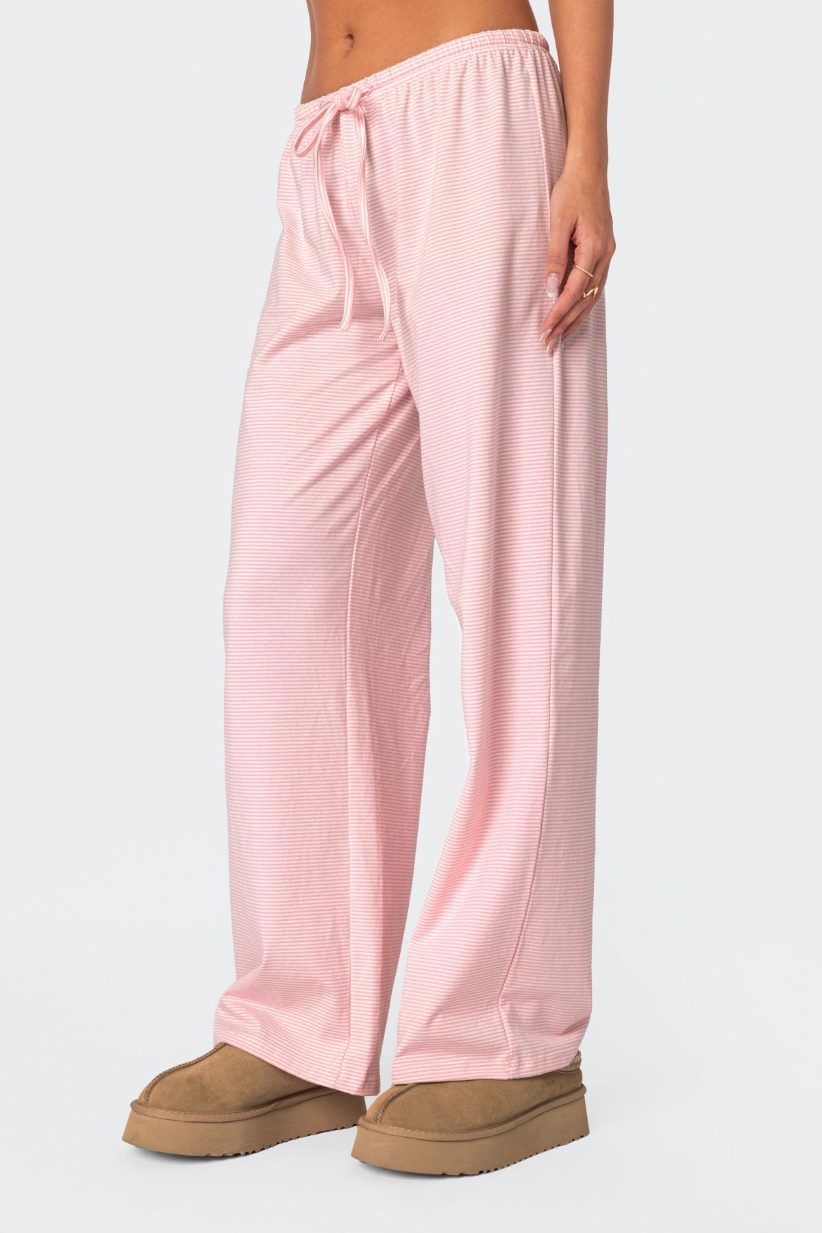 Olivia Striped Loose Fit Trousers