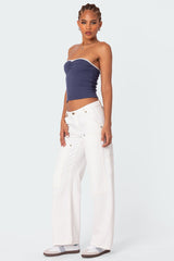 Ayla Low Rise Baggy Carpenter Jeans