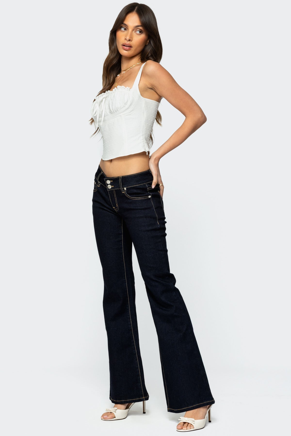Tilda Low Rise Flared Jeans