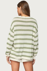Amaris Oversized Striped Sweater
