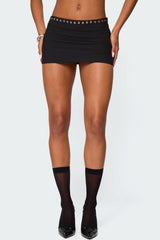 Jaxie Grommet Mini Skort