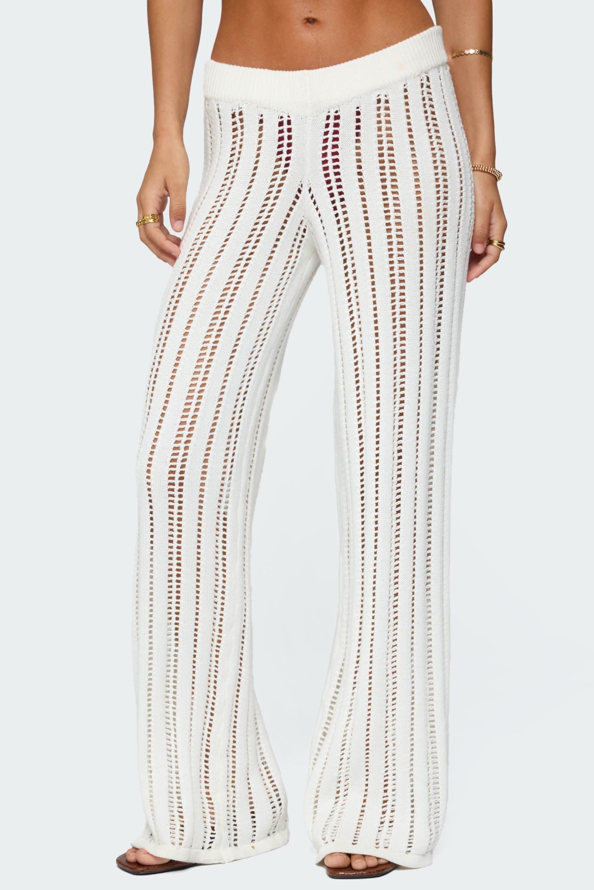 Echo Ladder Knit Trousers