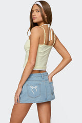 Roya Layered Halter Tank Top