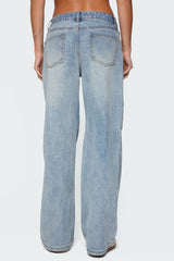 Ery Mid Rise Baggy Jeans