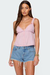 Andea Babydoll Tank Top