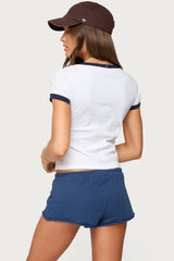 Santa Monica V Neck T Shirt