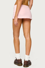 Bayside Slitted Micro Skort