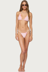 Azalea Crochet Triangle Bikini Top