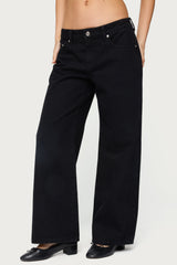 Petite Daytime Low Rise Baggy Jeans