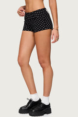 Twyla Polka Dot Stretch Shorts