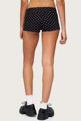 Twyla Polka Dot Stretch Shorts