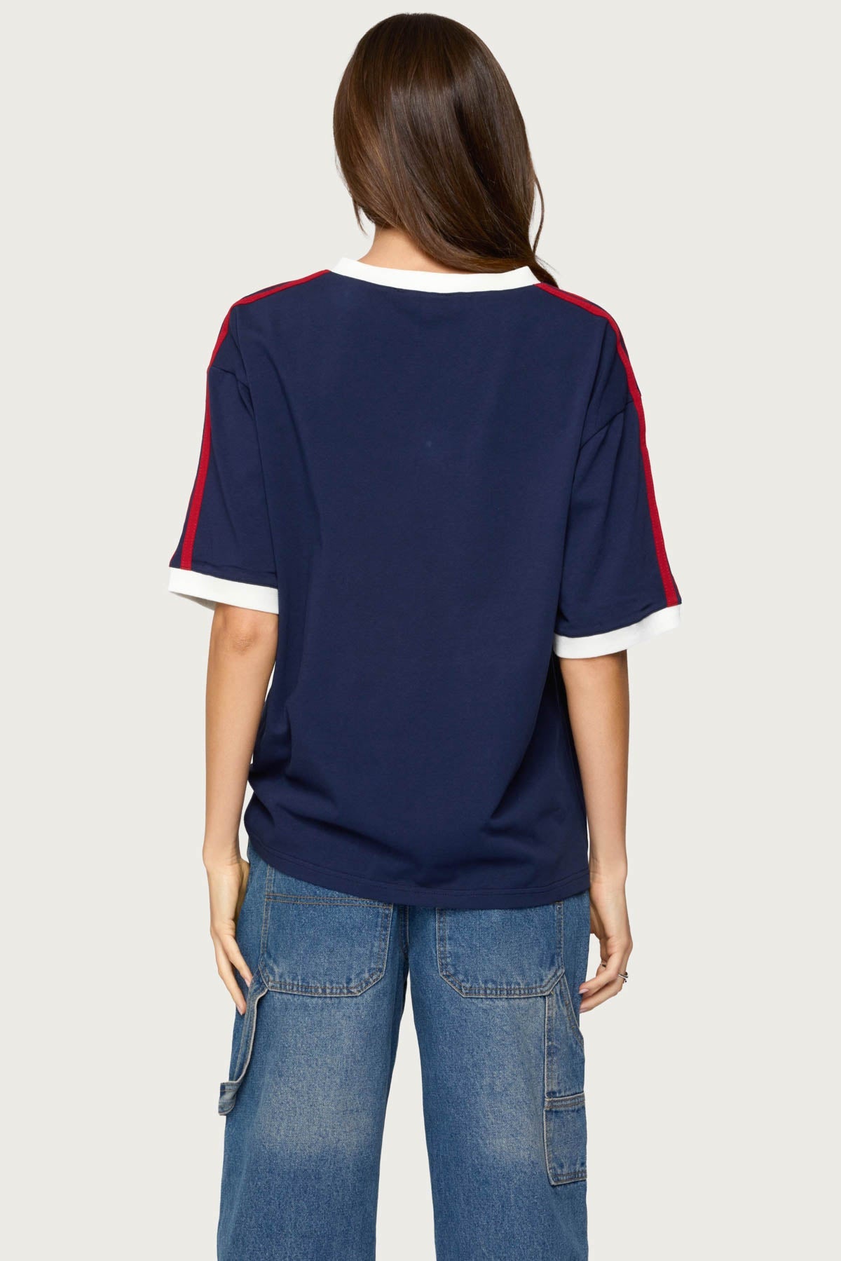 Australia 96 Contrast Oversized T Shirt