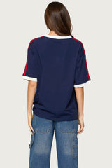Australia 96 Contrast Oversized T Shirt