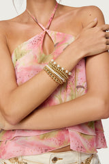 Glam Pearly Beaded Bracelet Pack