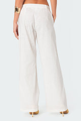 Arya Linen Look Trousers