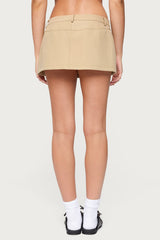 Madalene Tailored Mini Skort