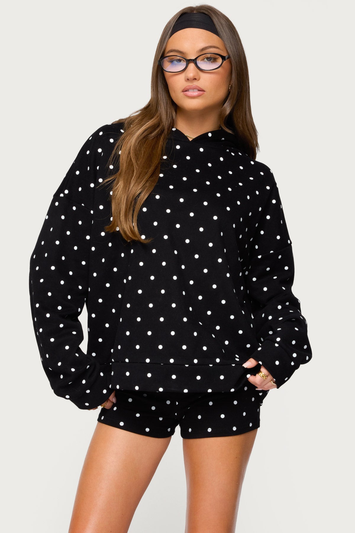 Chelsie Polka Dot Hoodie