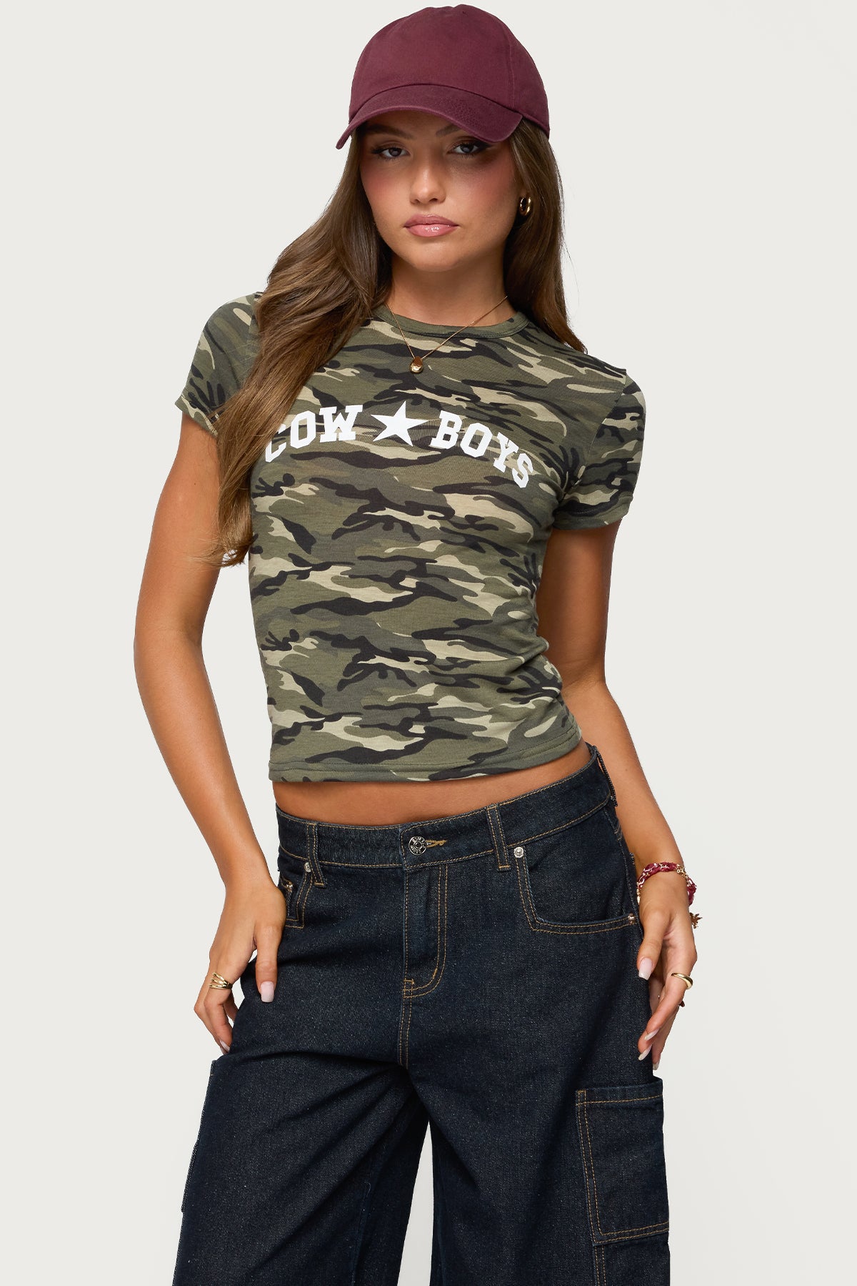 Nika Camo Cowboys T Shirt