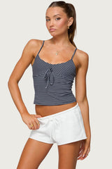 Tova Striped Scoop Tank Top