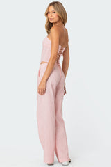 Arya Linen Look Trousers
