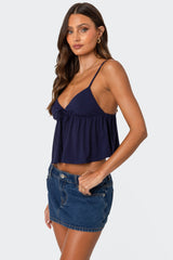 Sunrise Babydoll Tank Top
