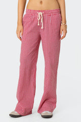 Taya Gingham Trousers
