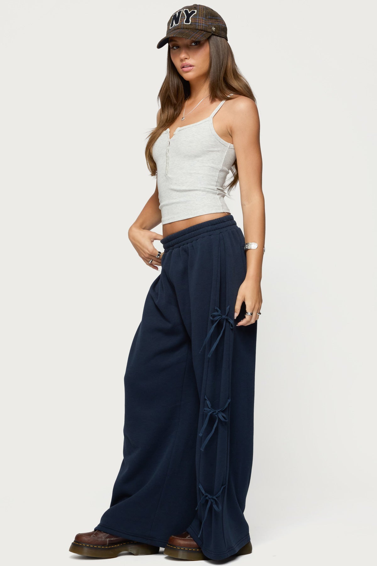 Claudette Baggy Ribbon Joggers